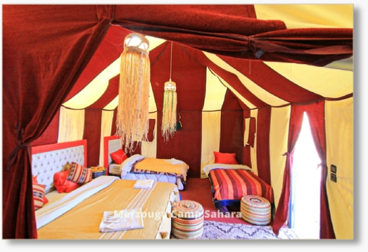 Private Tent in Merzouga Camp Sahara