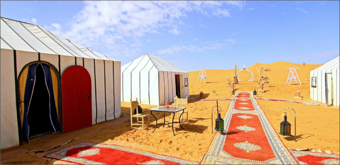 Standard Tent in Merzouga Camp Sahara