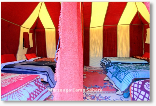 Standard Tent in Merzouga Camp Sahara