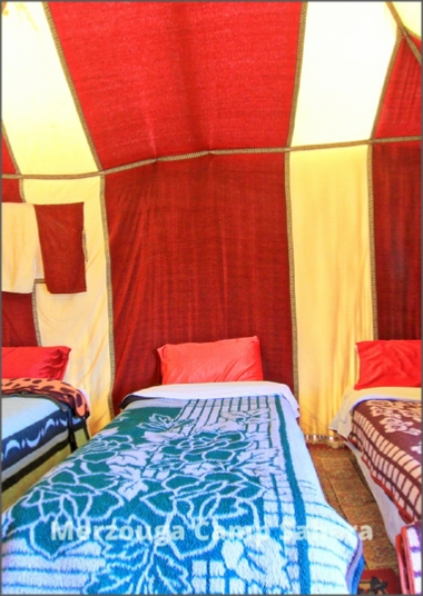 Standard Tent in Merzouga Camp Sahara