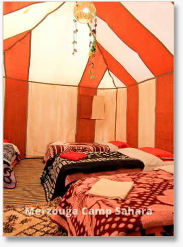 Standard Tent in Merzouga Camp Sahara