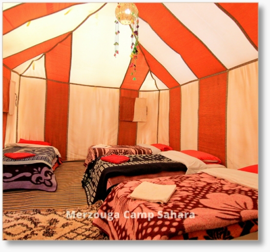 Standard Tent in Merzouga Camp Sahara