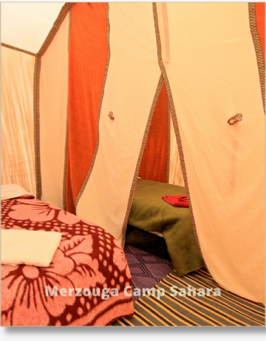 Standard Tent in Merzouga Camp Sahara