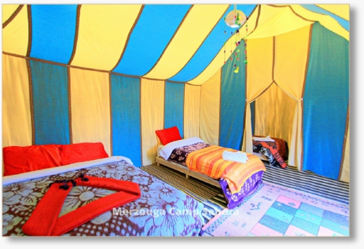 Standard Tent in Merzouga Camp Sahara